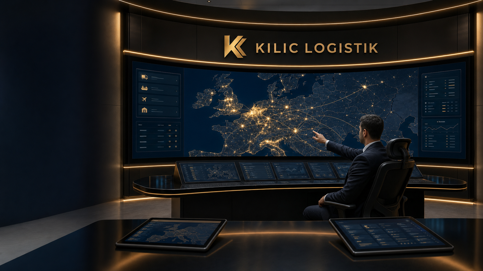 Digitales KILIC Logistik Kontrollzentrum